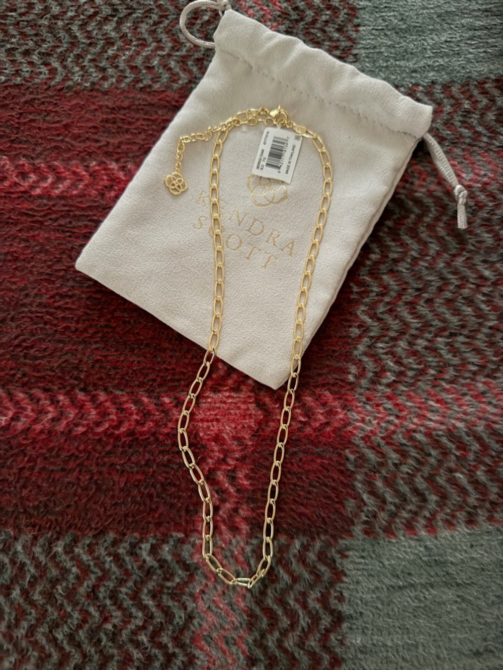 Kendra Scott Gold Link Chain Necklace